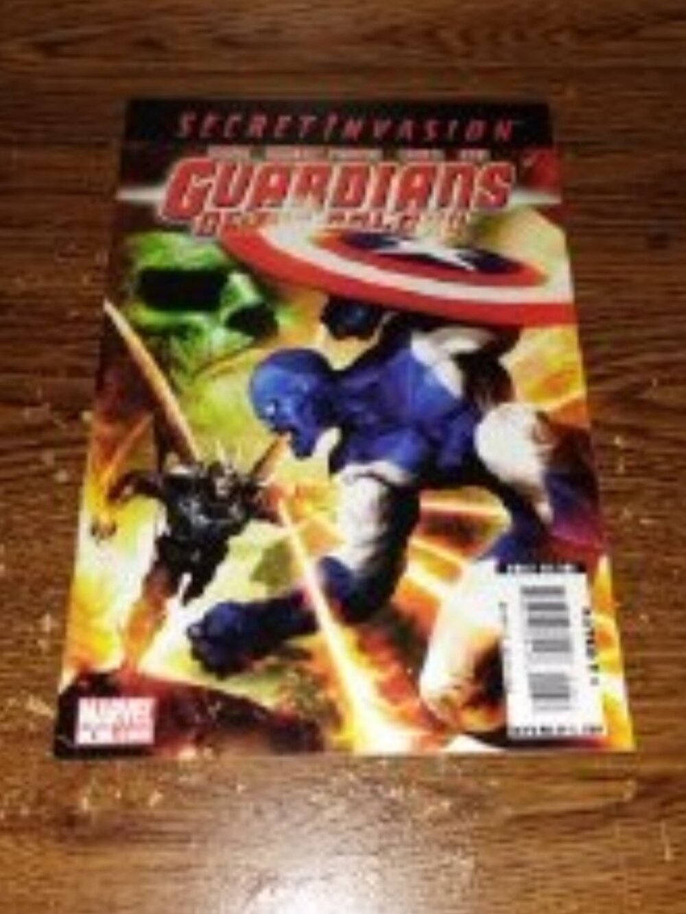 Guardians of the Galaxy #6 (Marvel Comics, 2008) Secret Invasion